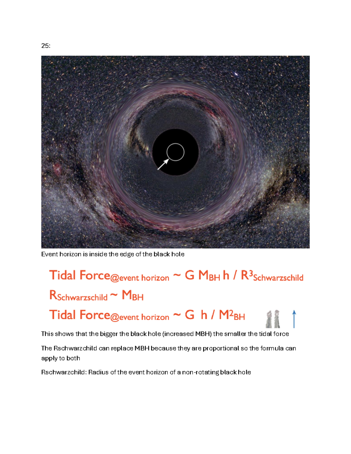 25: Understanding Black Holes and Cosmic Expansion in Astronomy - Studocu
