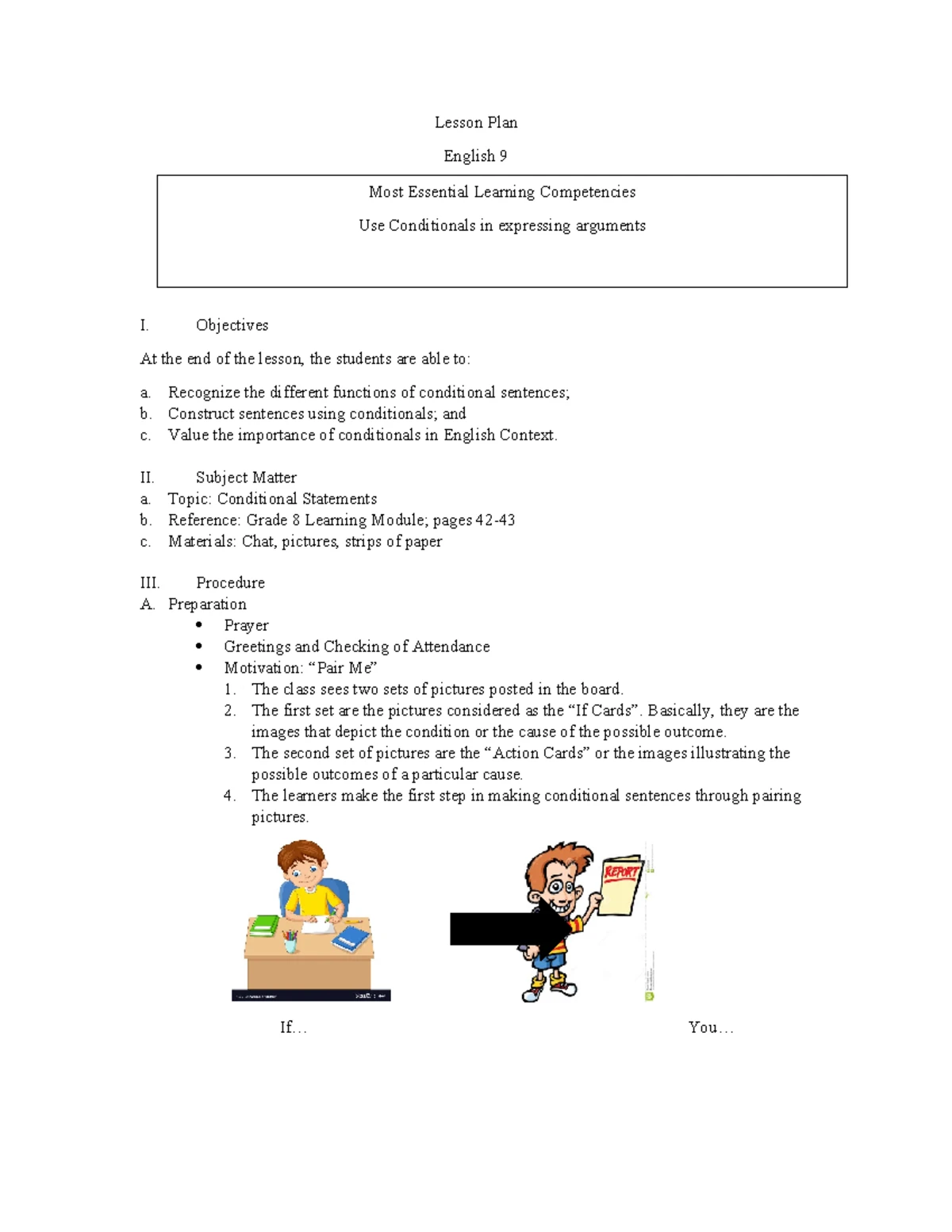 Lesson Plan in English 8: Delivering a Speech (T1) - Studocu