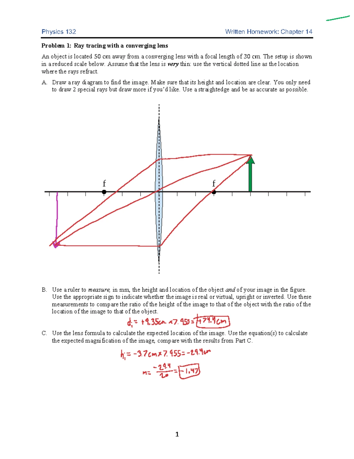 Ch 12 - Physics 132 Written Homework - Spring 2024 - Studocu