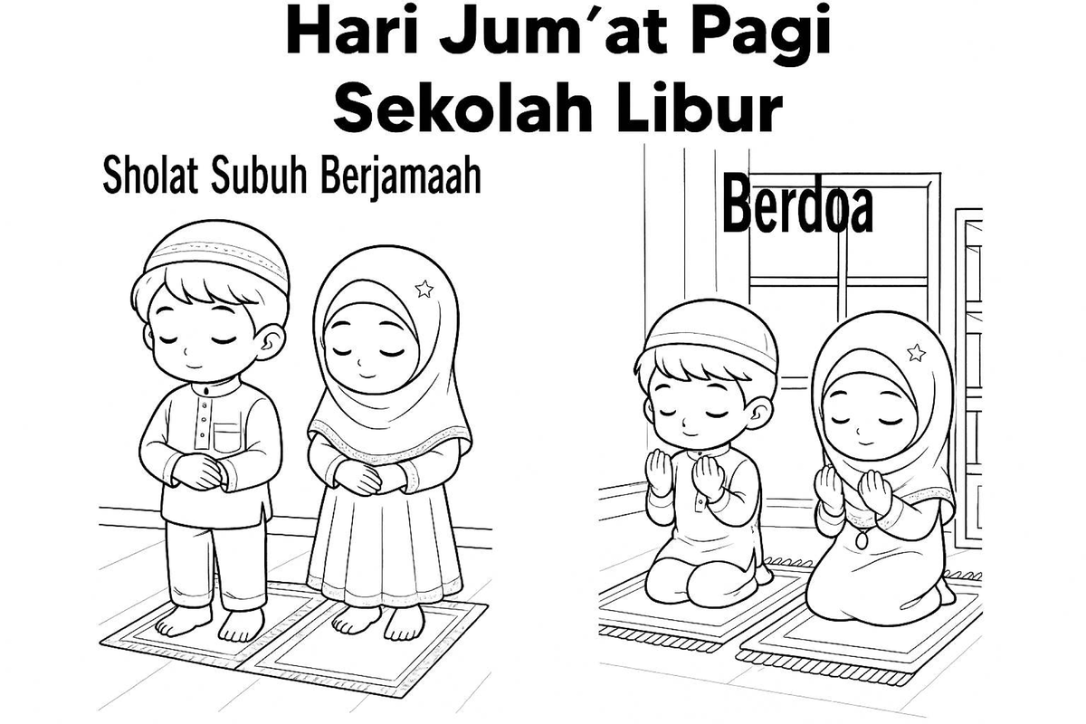 Sholat coloring - belajar mewarnai - multikarya course - Studocu