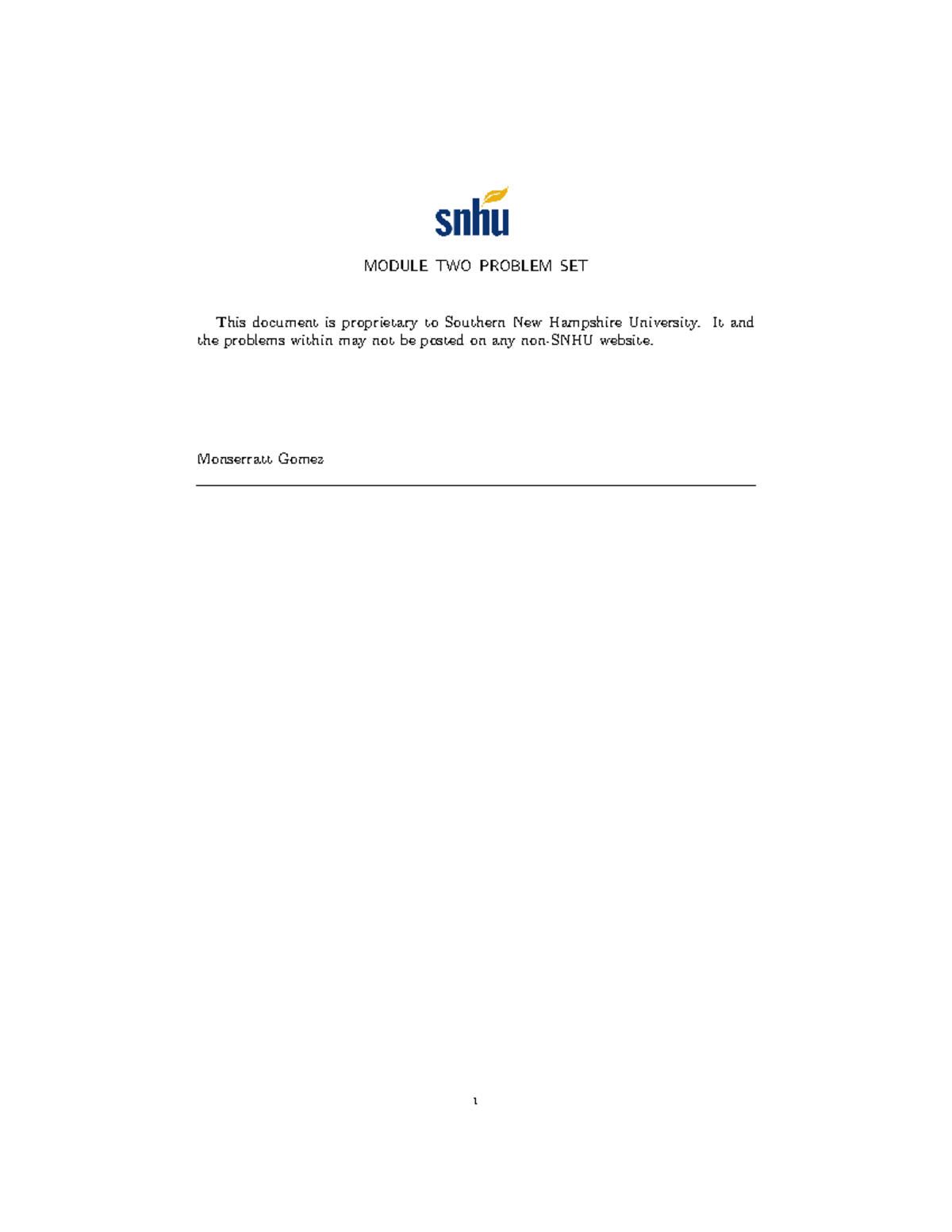 MAT 230 Module 2 Problem Set Solutions and Validity Proofs - Studocu