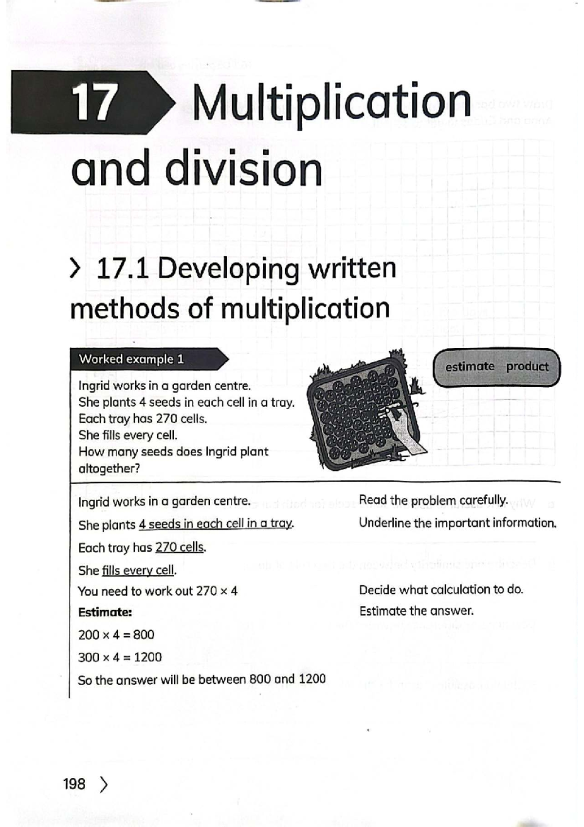 17.1 Developing Written Methods of Multiplication and Division - Studocu