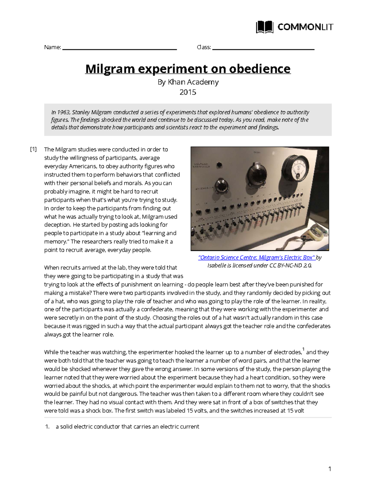 Milgram Experiment on Obedience: Insights and Analysis - Studocu