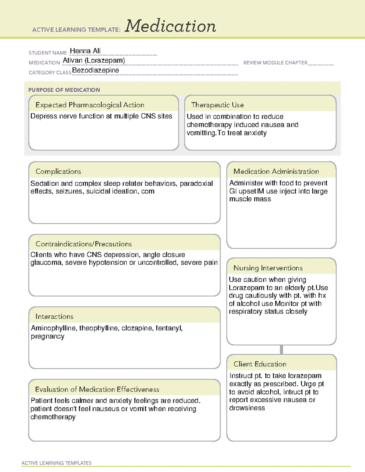 Ch 41 Active Learning Template: Pyrazinamide Medication Review - Studocu