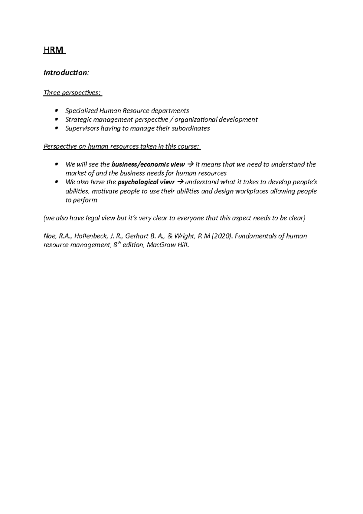 HRM 101: Comprehensive Overview of Human Resource Management Principles ...