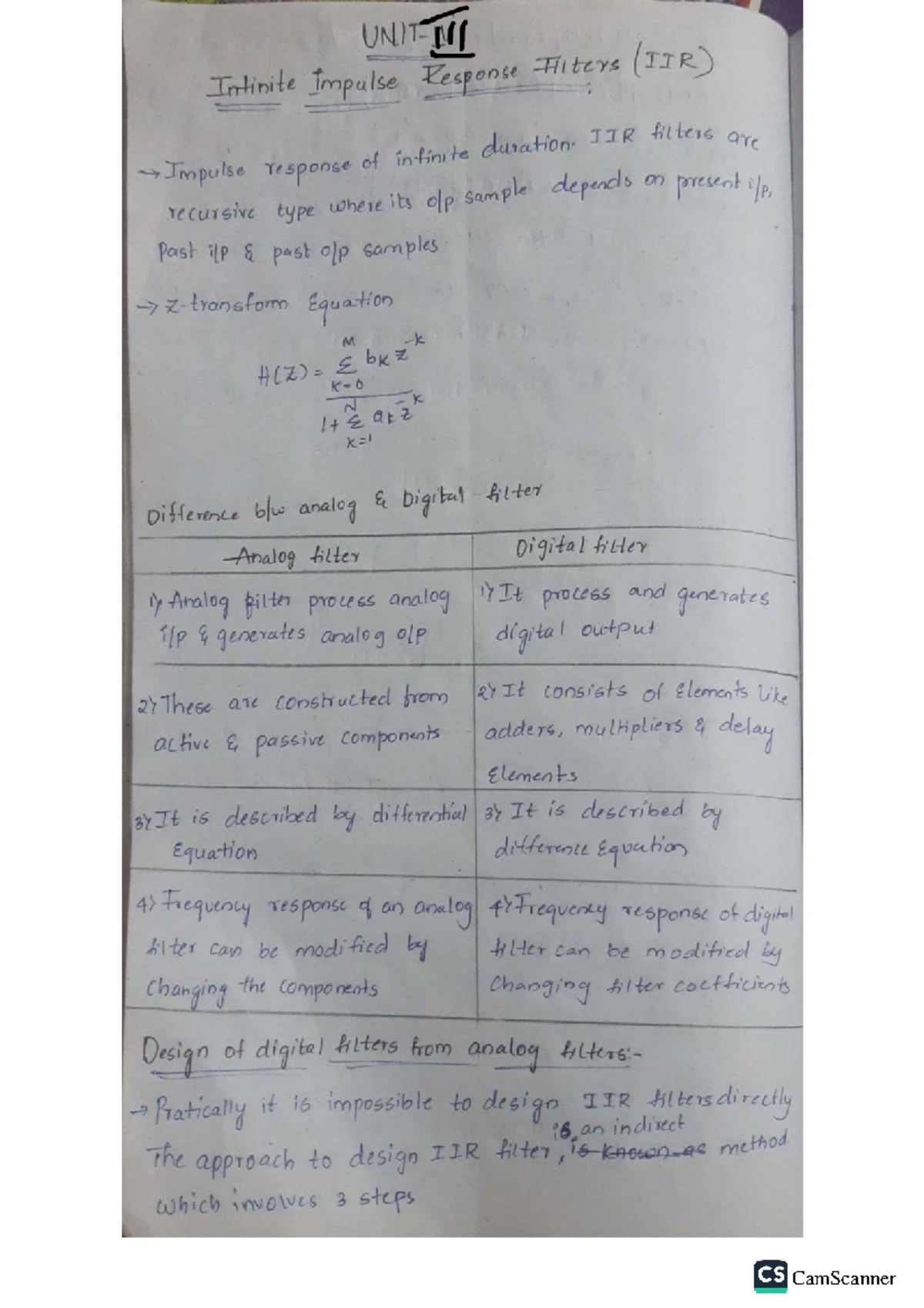 DSP UNIT-2: Discrete Fourier Transform Concepts and Properties - Studocu