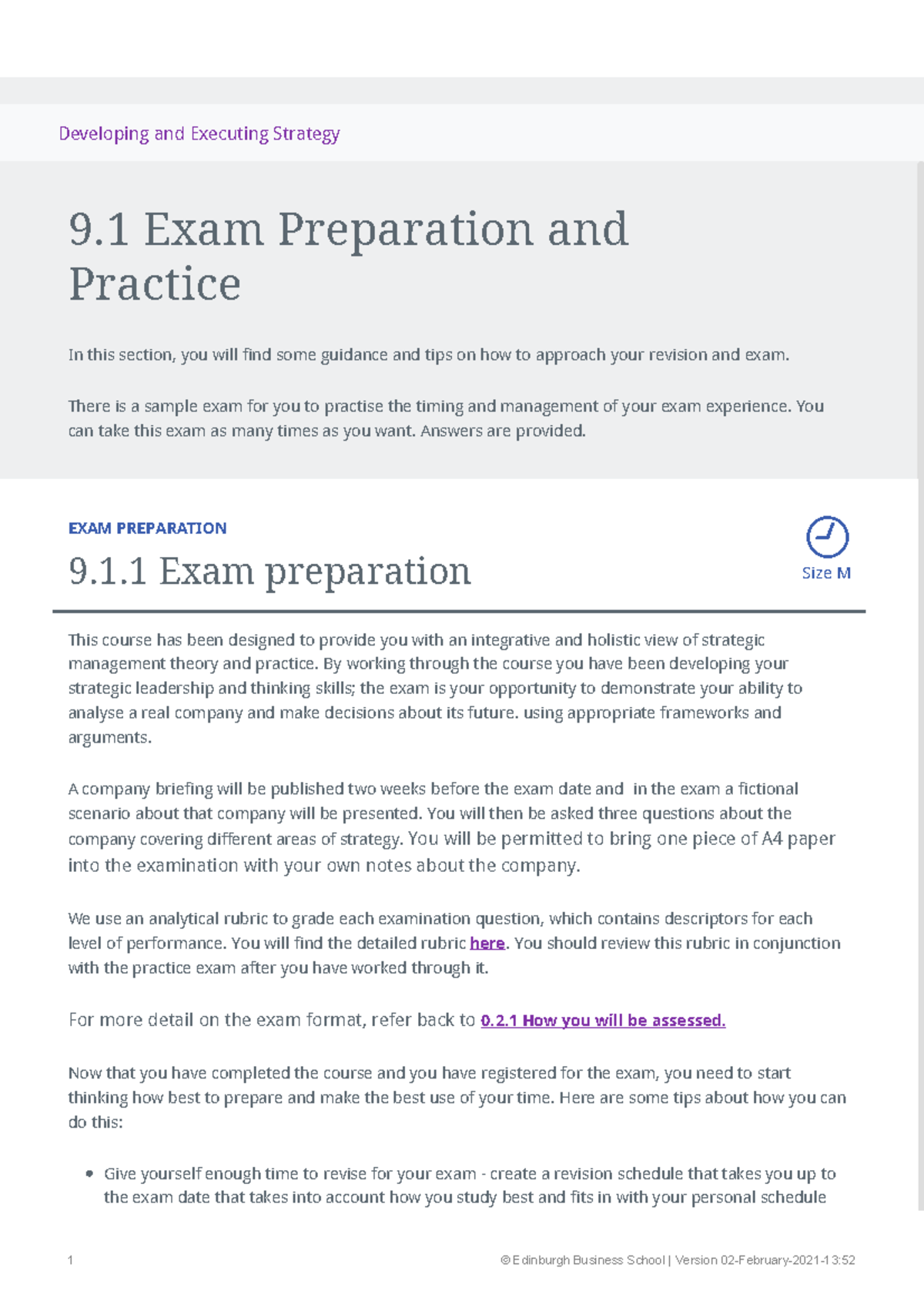 Strategic Planning and Management: Key Lecture Notes for Exam Prep ...