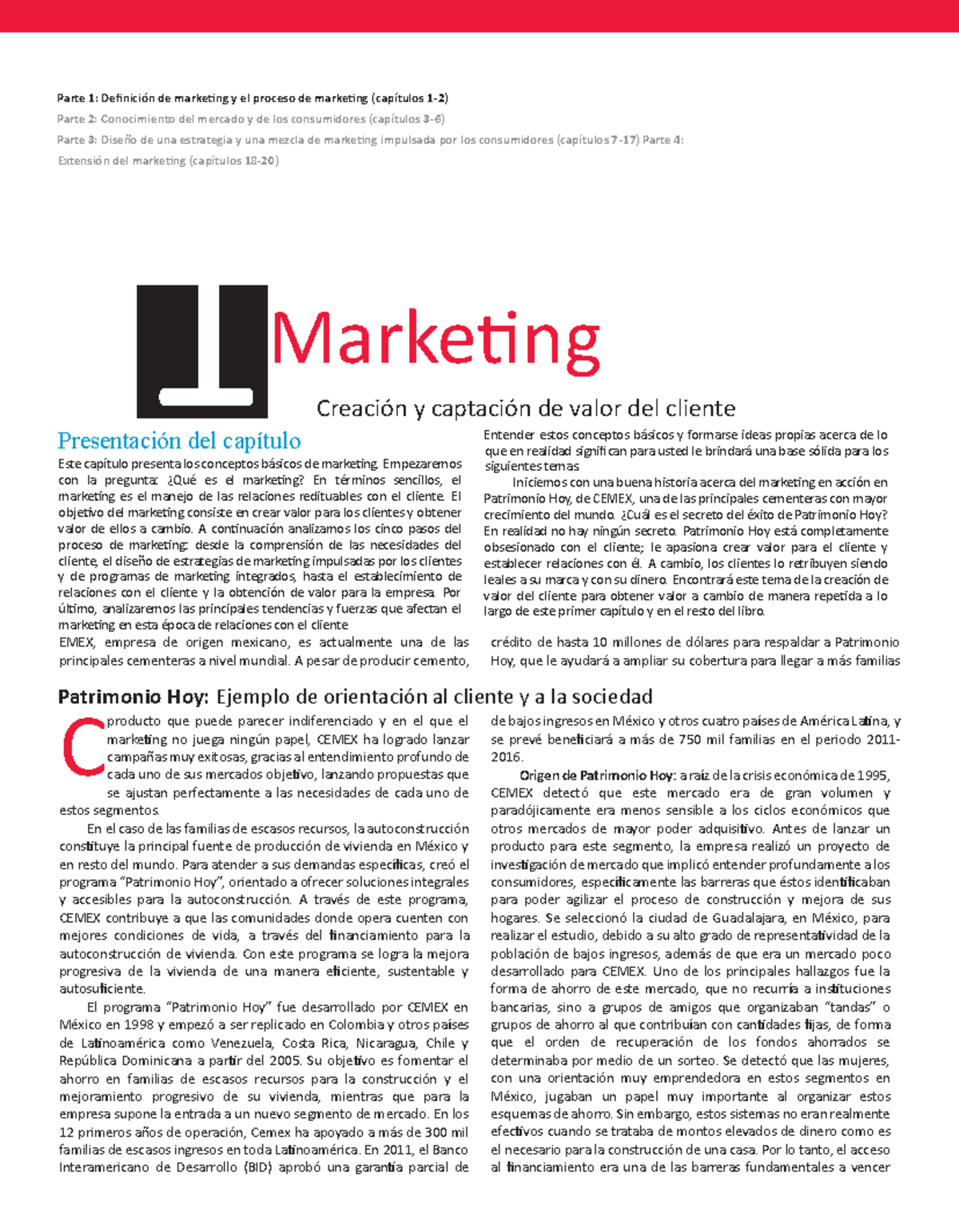 Cap 1 y 2: Introducción al Marketing y Estrategias Clave - Studeersnel