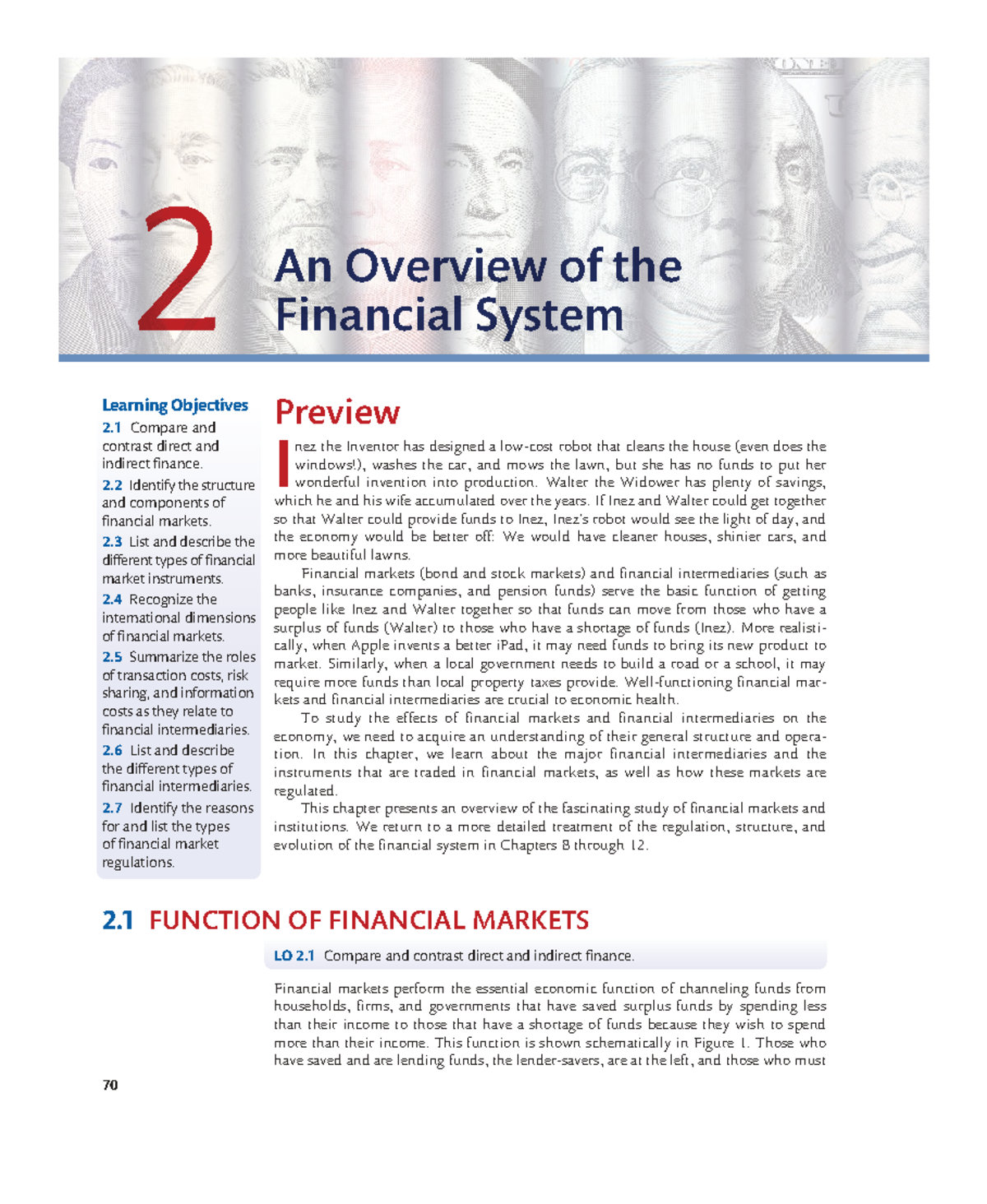 Chapter 2: Overview of Financial Systems & Market Instruments (FIN 101 ...
