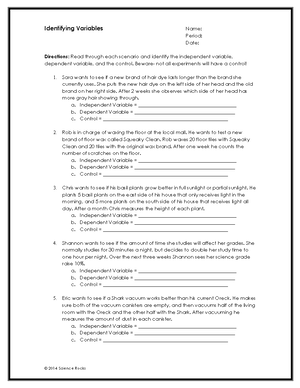 Describing Relationship Between Variables - Chapter Outlines for: Frey ...