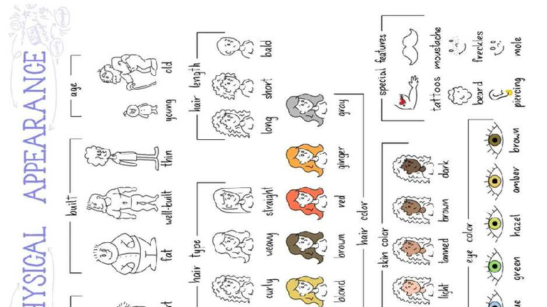 PHI 08 203: Physical Appearance Characteristics Overview - Studocu