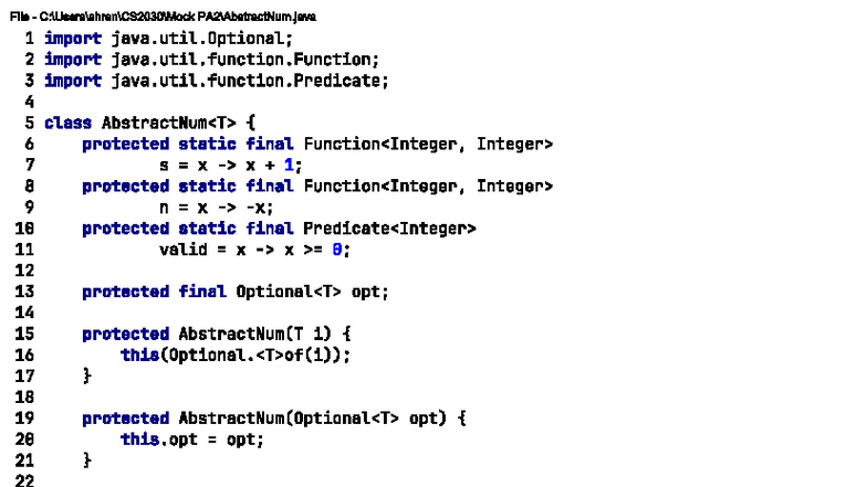 CS2030 Mock PA2: Class and Object Implementation Notes - Studocu