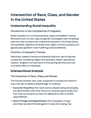 Understanding Intersectionality: A Framework for Social Justice ...