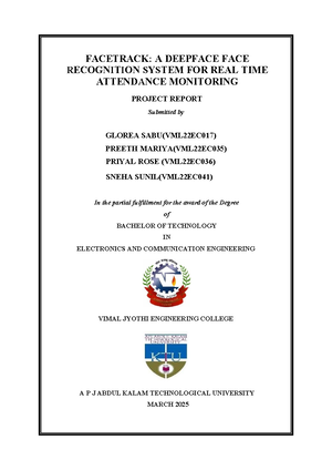 Development of an Automatic Attendance System Using Face Recognition ...
