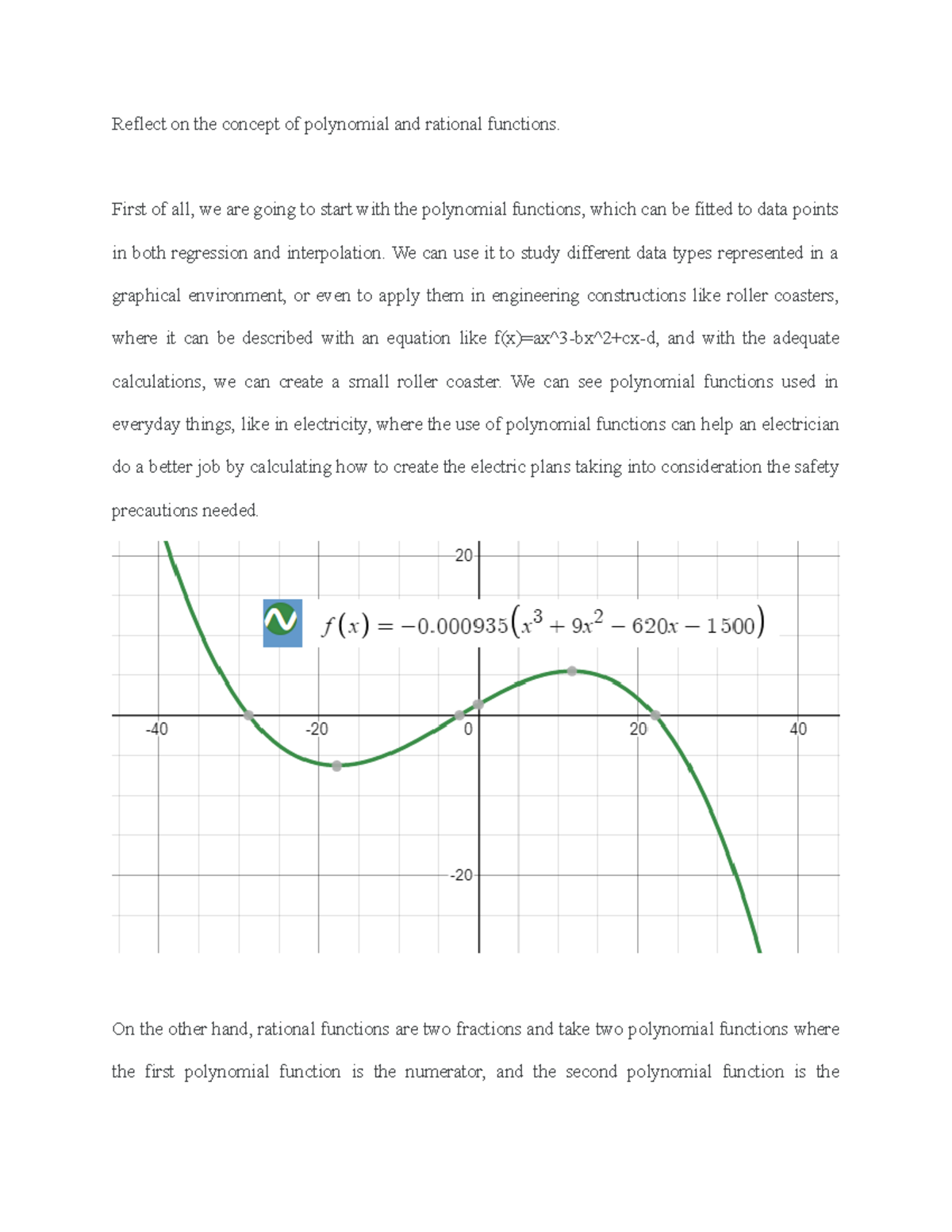LJ W3 - Learning Journal Unit 3 - Reflect on the concept of polynomial ...