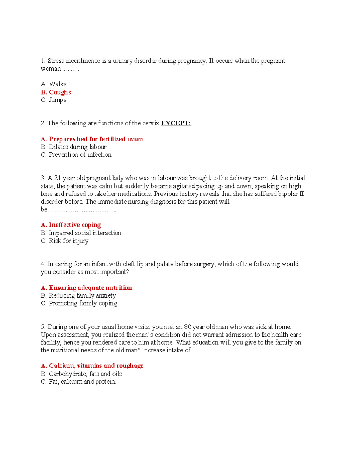 General Paper March 2020 (RM): Nursing Exam Questions and Answers - Studocu