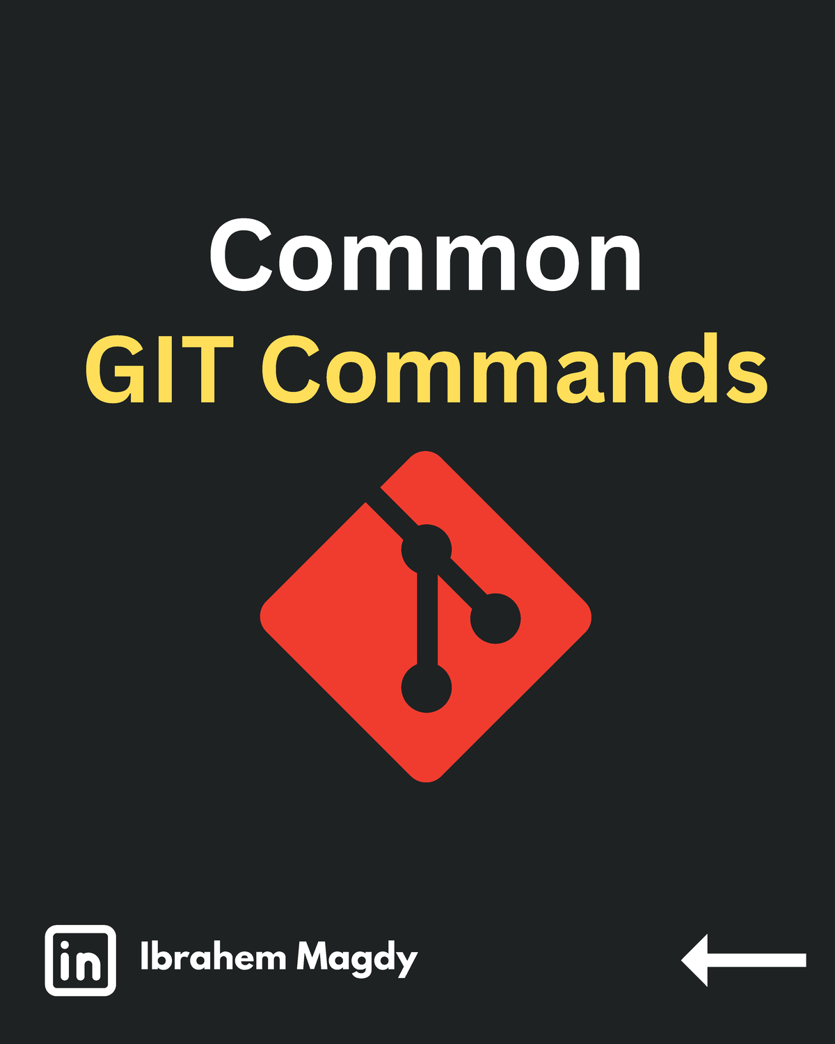 Git Daily Commands - GIT Commands Common Everything starts from here ...