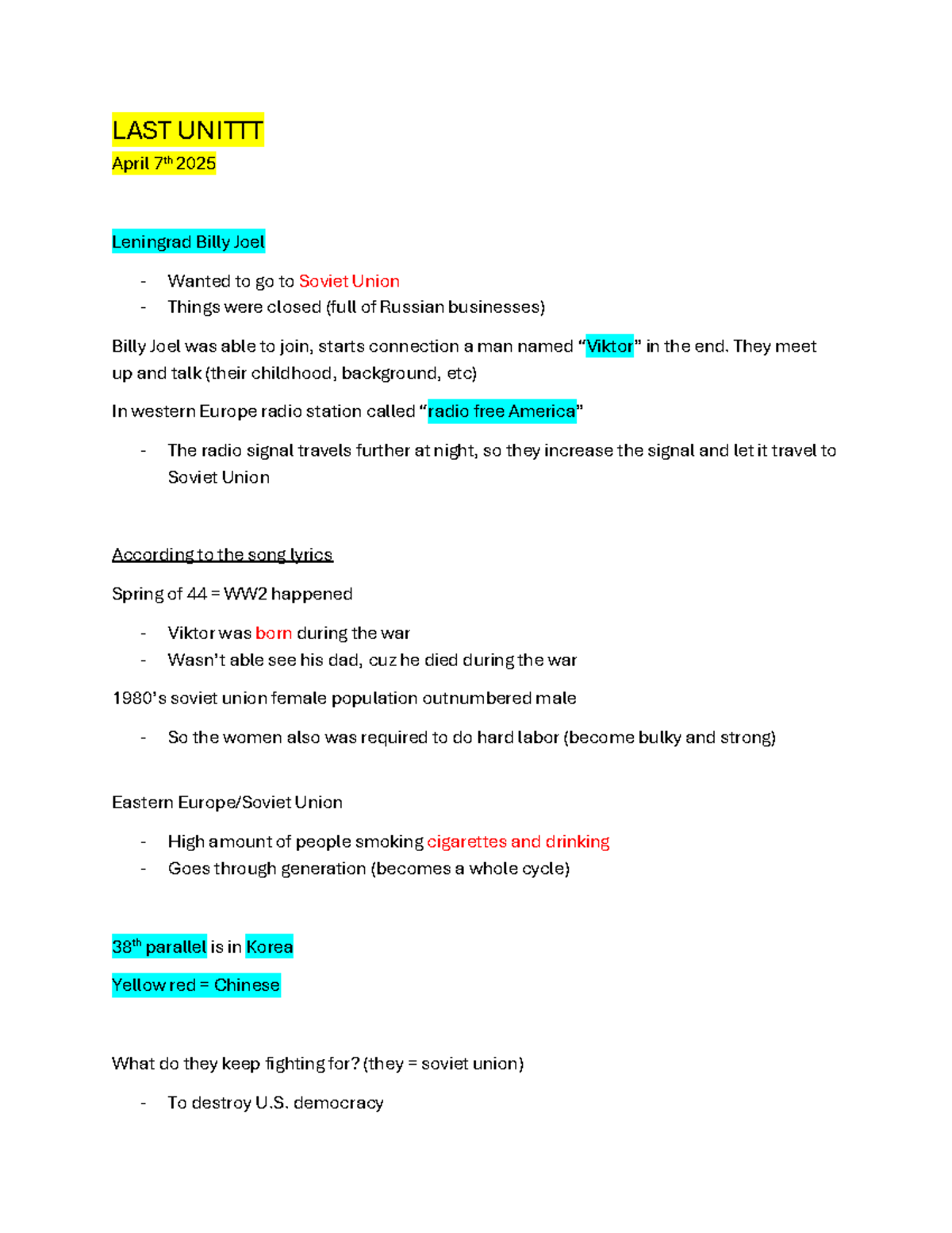 Civil Rights Movement Overview and Key Events for HIST 101 Exam - LAST ...
