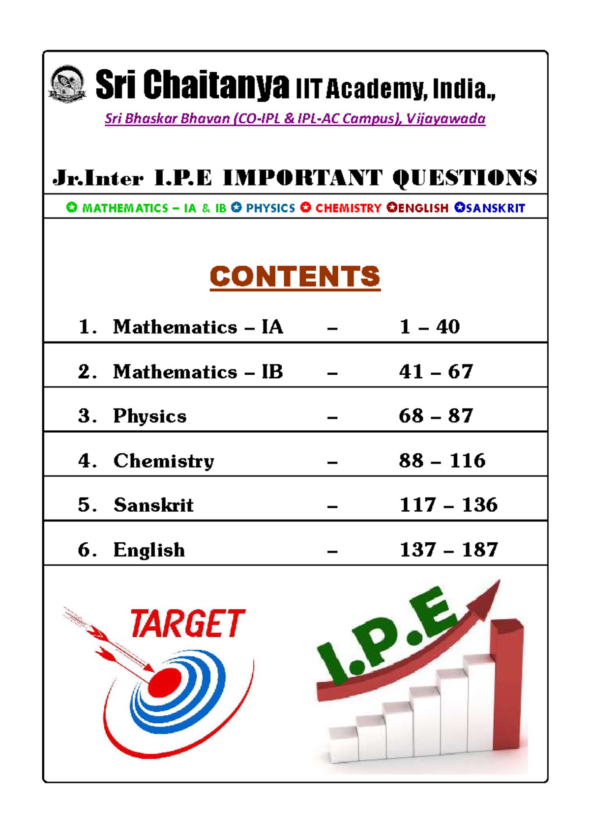 Jr. IPE AP Important Questions: Mathematics, Physics, Chemistry & More ...