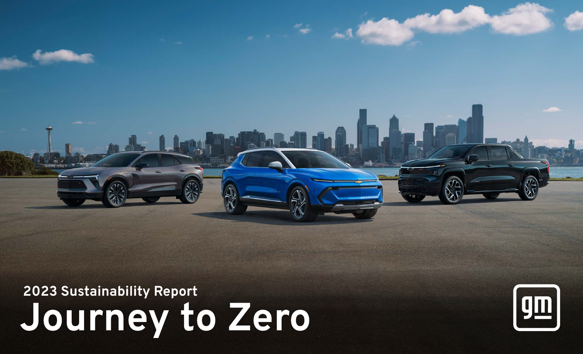 GM 2023 SR - Sustainability Report: Journey to Zero Emissions ...
