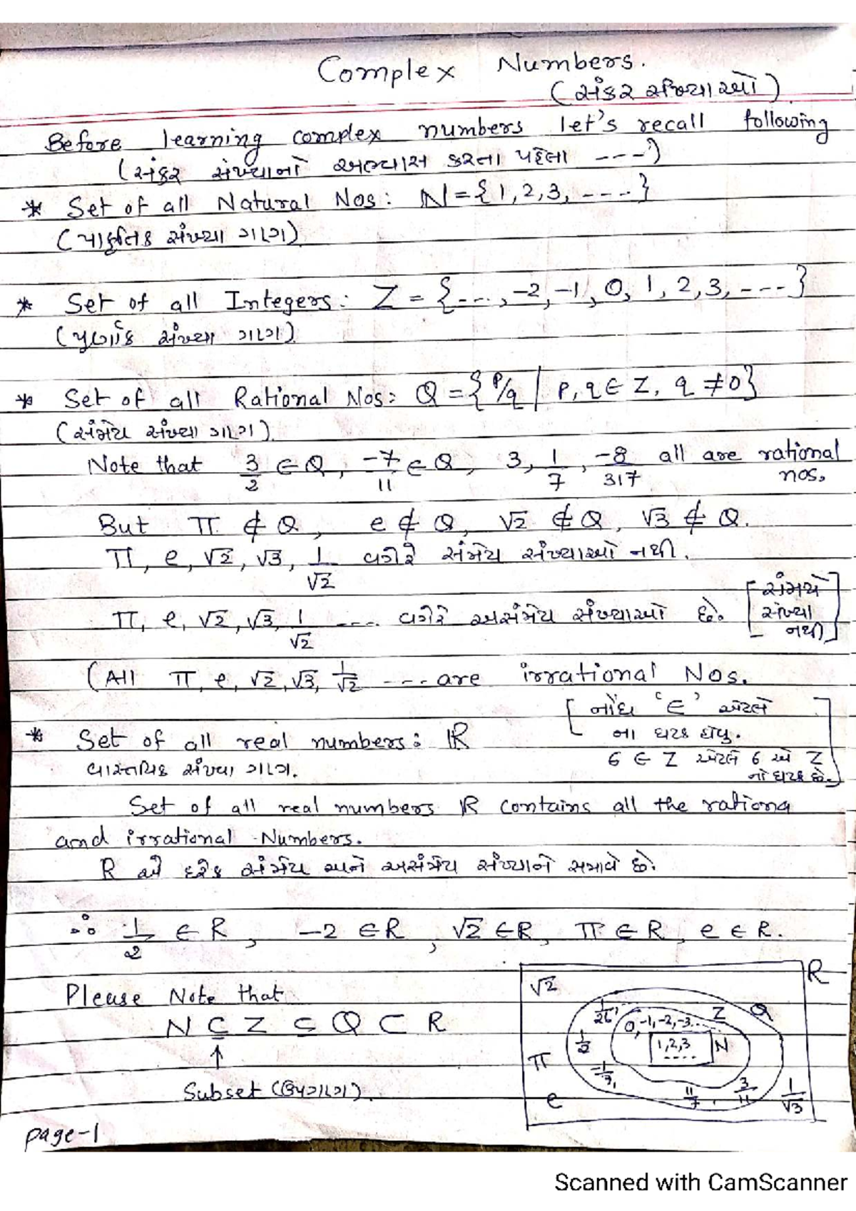 Complex Numbers: Understanding Basics and Properties (2182) - Studocu
