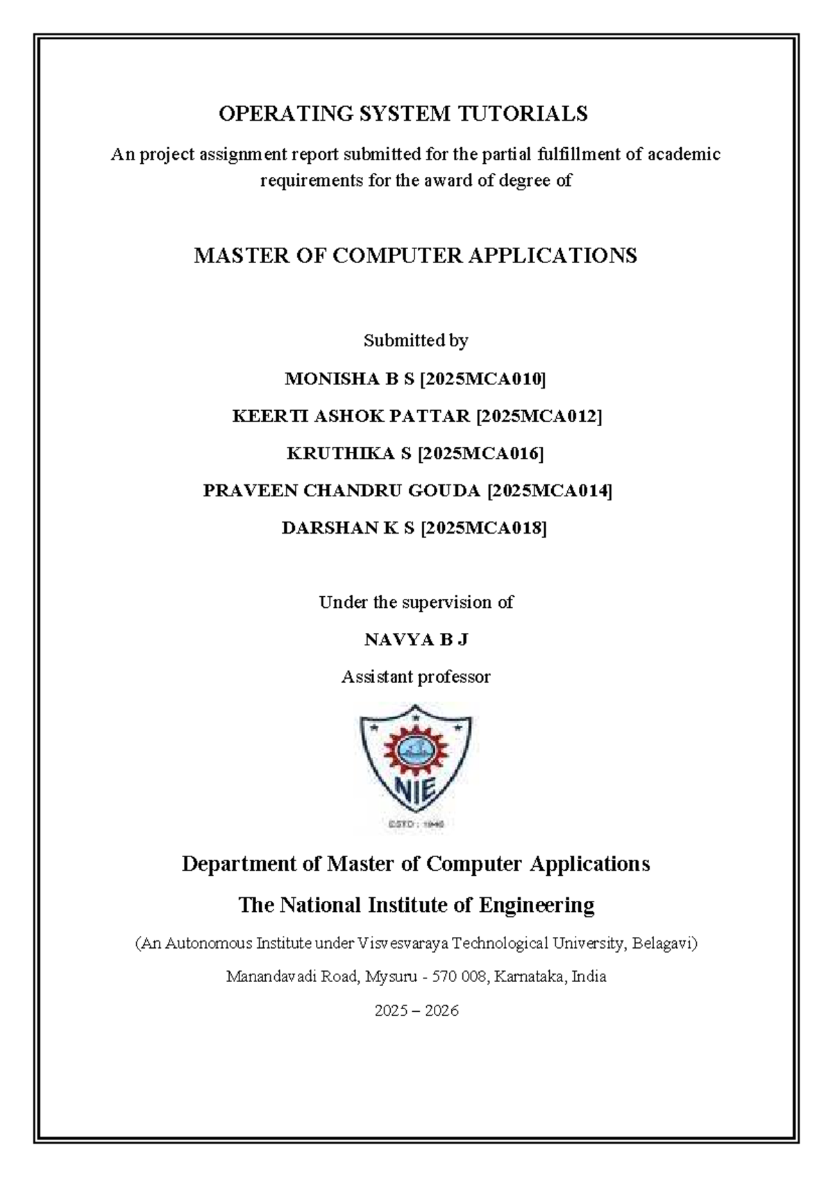 OS TUTORIALS: BASIC LINUX & SHELL SCRIPTS (MCA) - Studocu