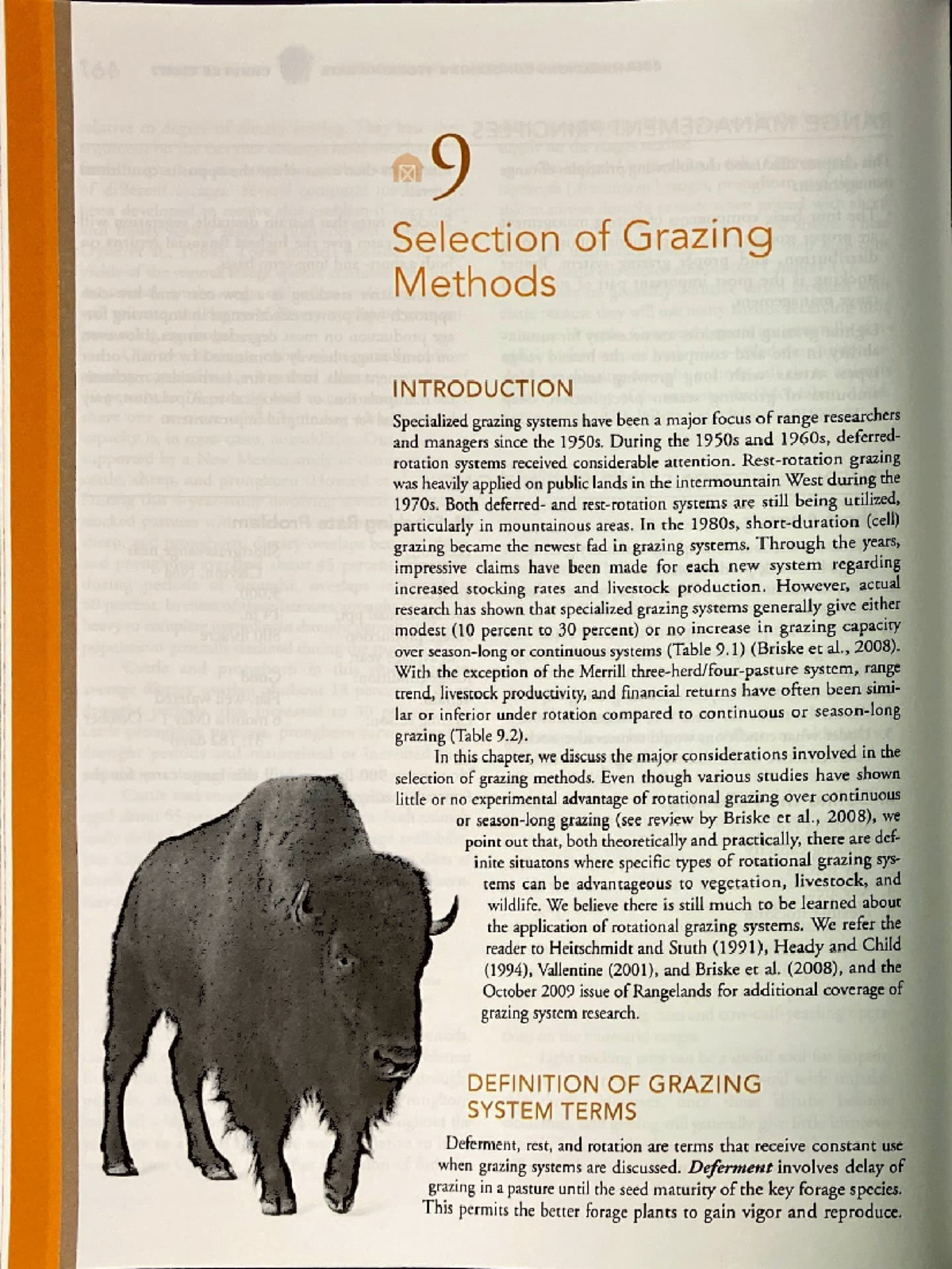 Selection of Grazing Methods: Insights and Implications for Rangeland ...