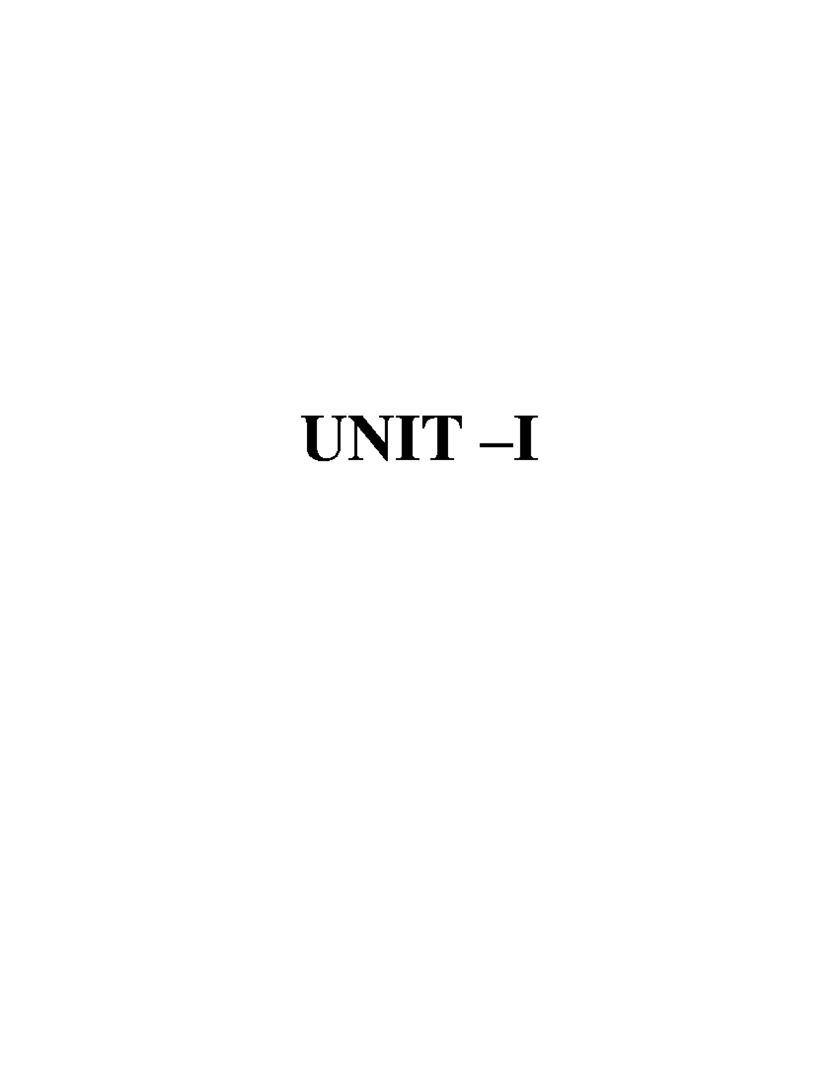UNIT 1 - Introduction to Computer Networks: Key Concepts and Types ...
