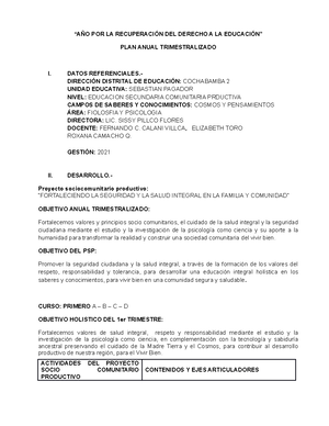 Modelo DE PDC. - 2023 - PLAN DE DESARROLLO CURRICULAR DATOS ...