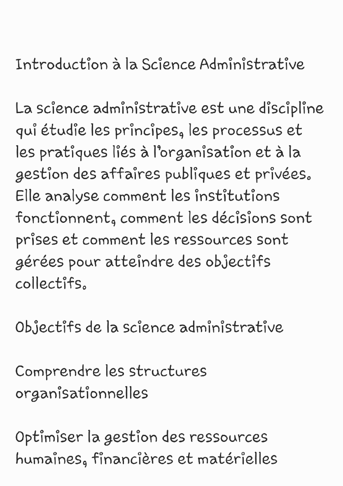 Introduction à la Science Administrative 250308 - Concepts et ...