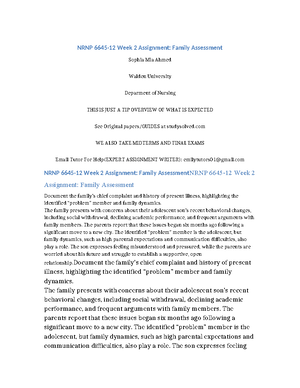 NURS 6521N Week 4 Assignment Pharmacotherapy for Gastrointestinal and ...