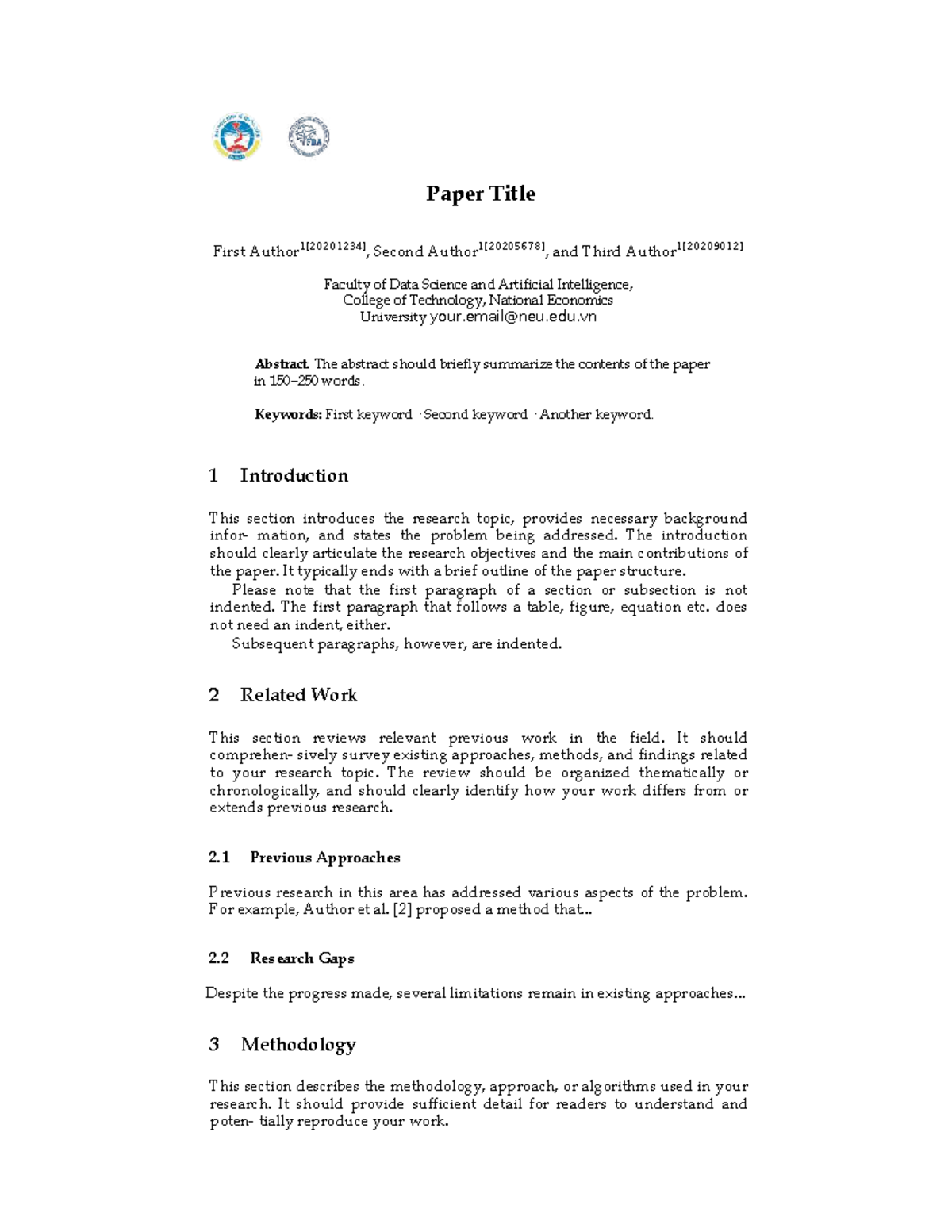 Research Paper on Data Science and AI - Faculty of Data Science - Studocu