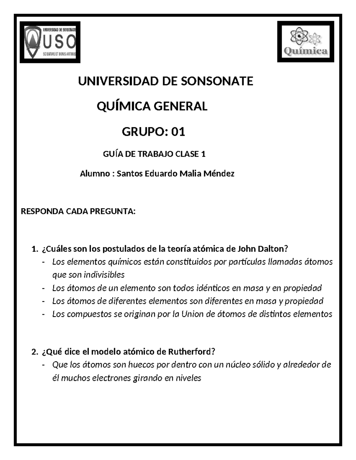 Taxonomía del Reino Mónera: Informe General y Características - Studocu