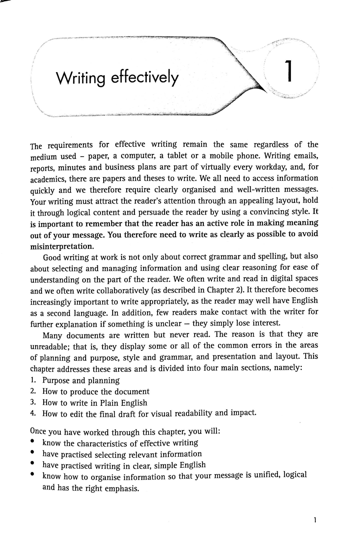 Effective Writing Strategies: Insights from ENLS 122 Chapter 1 - Studocu
