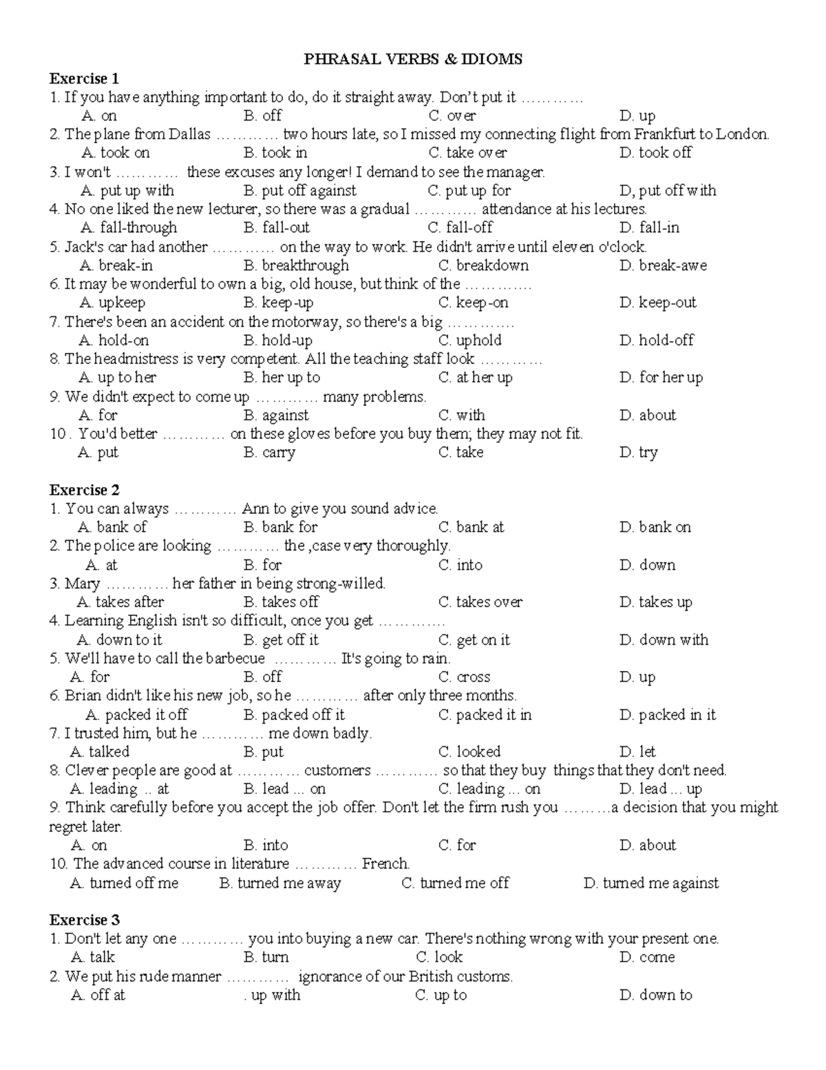 Exams BASE 16: Inversion Techniques for Negative Adverbs and ...
