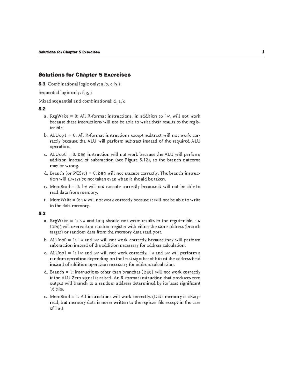 Solutions for chapter 2 exercises - Solutions for Chapter 2 Exercises 2 ...