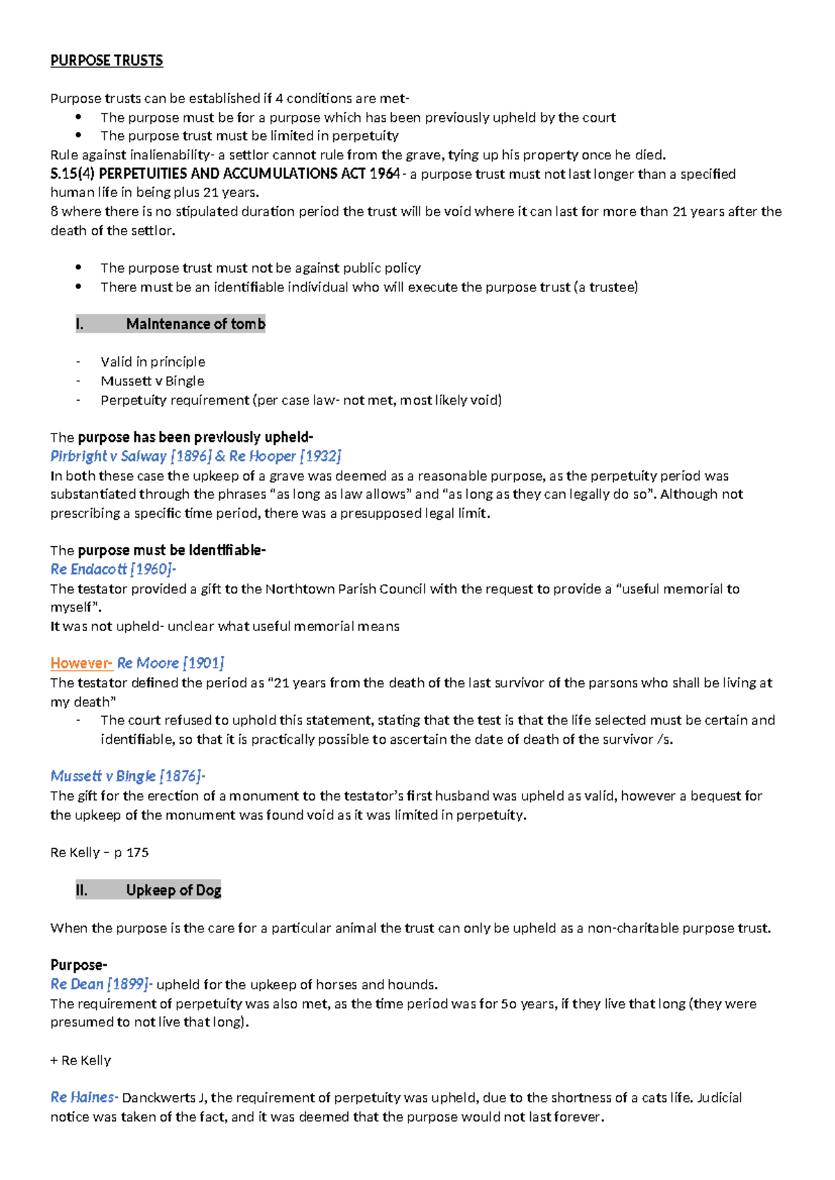 Final Revision 2024: Understanding Purpose Trusts and Their ...