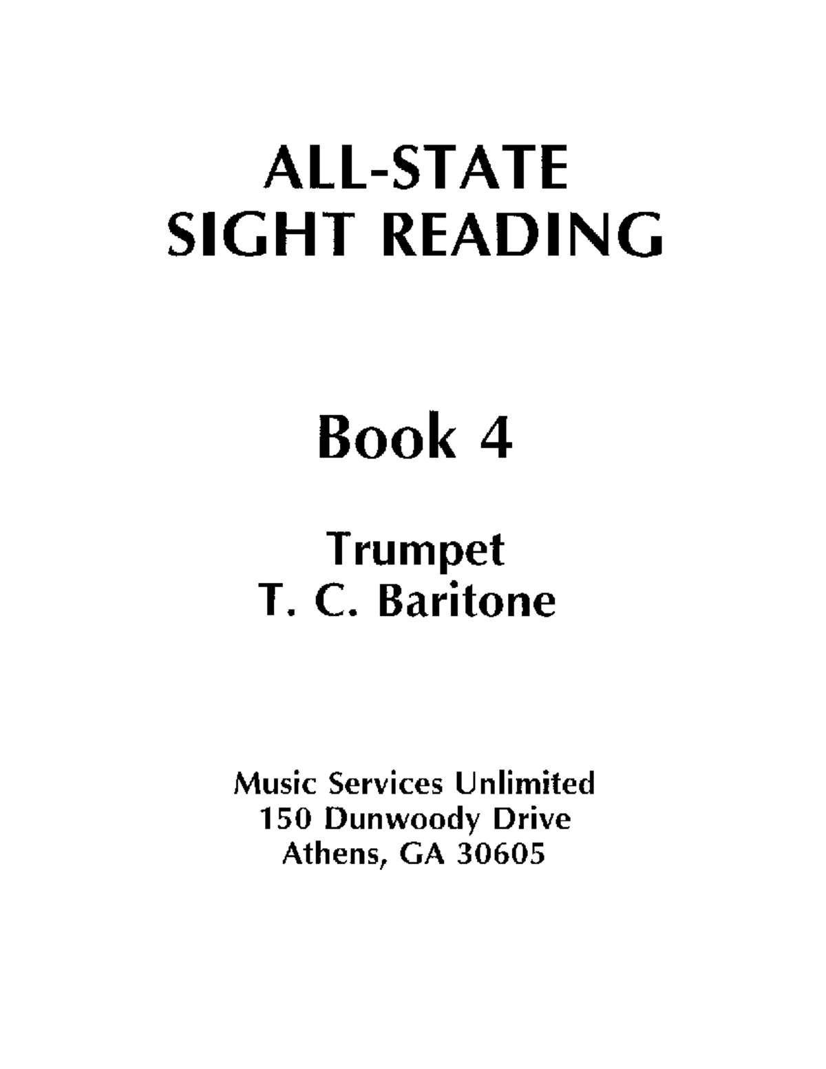 SIGHT READING Book 4 for Trumpet: Essential Audition Prep - Studocu