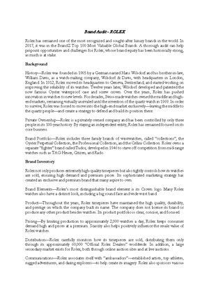 Branding lecture notes - Branding Lecture 1 What is a brand? Brand ...
