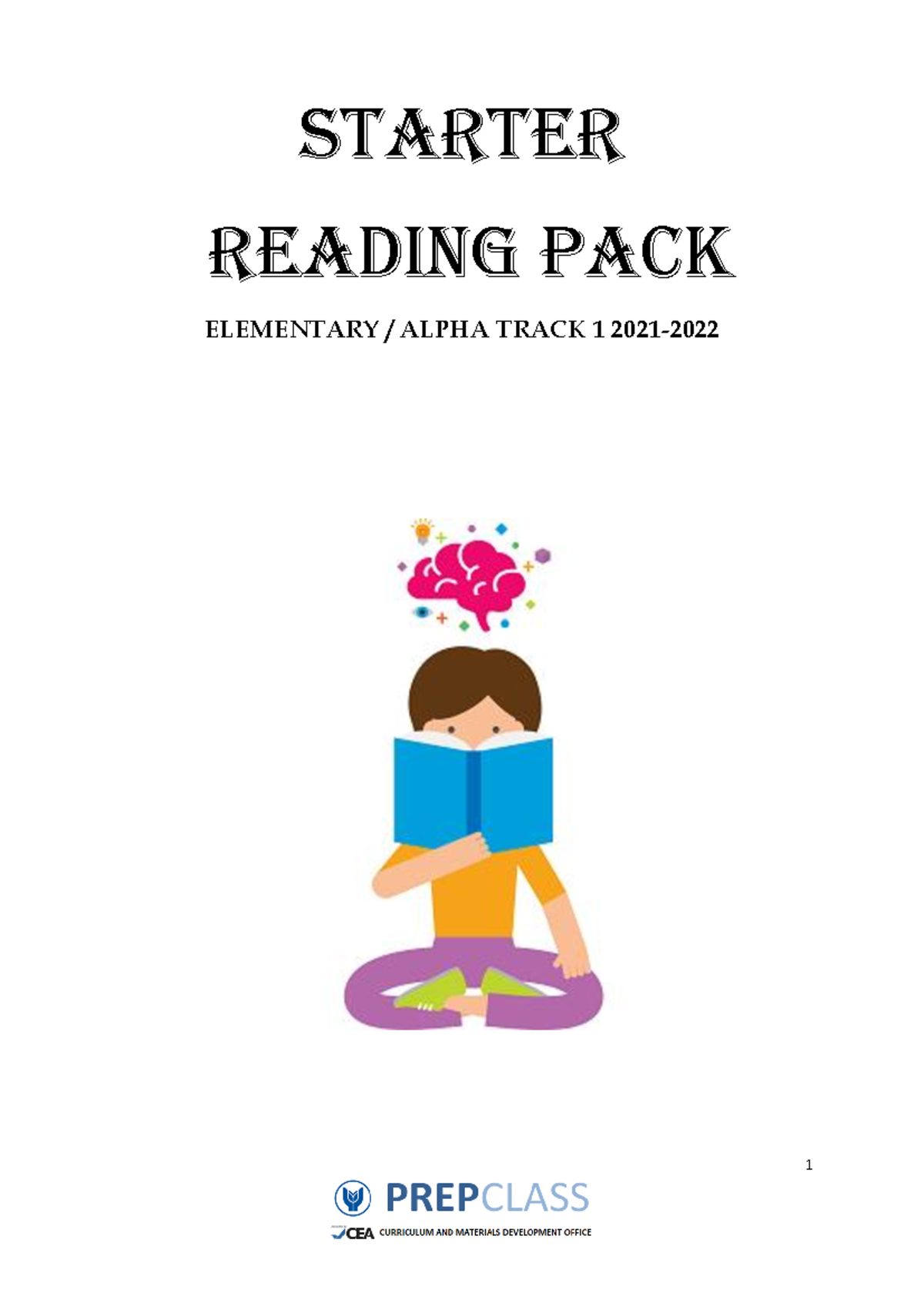 Starter Reading Pack: Elementary Alpha Track 1 - Reading & Skills - Studocu