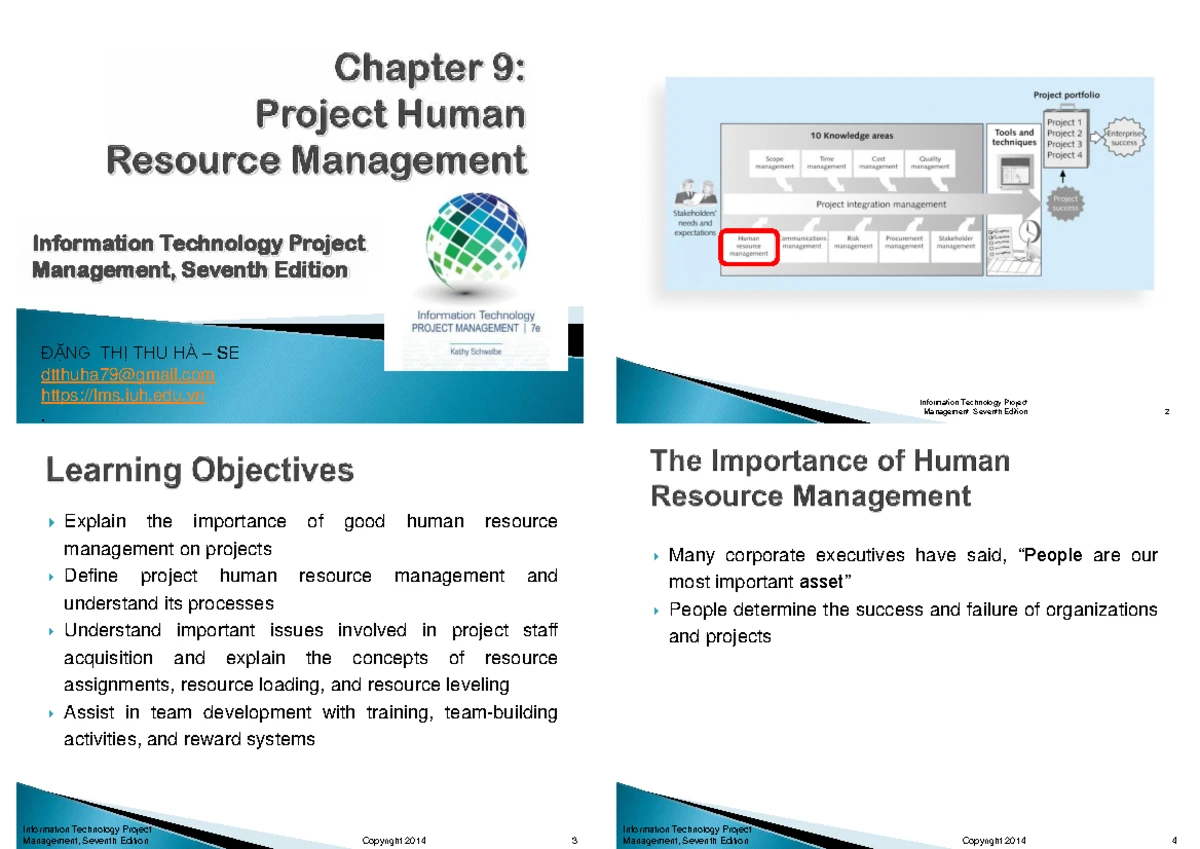 ITPM 10: Effective Communication Management in IT Projects - Studocu