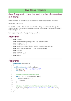 Object Oriented Programming - Object-oriented programming aims to ...