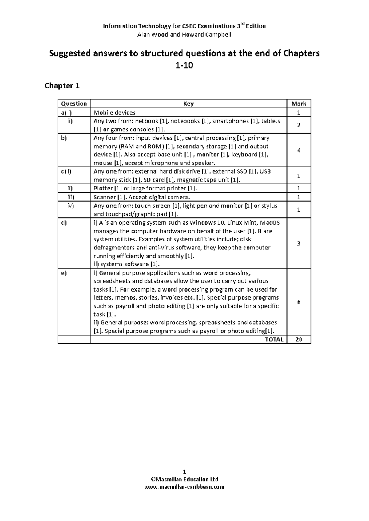 9781380023322 Suggested Answers for End-of-Chapter Questions - Studocu
