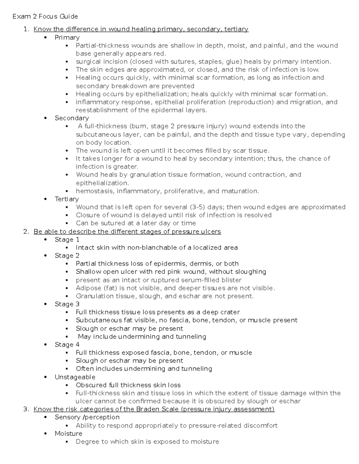 NUR 201: Care Plans for Patient Assessment and Interventions - Studocu