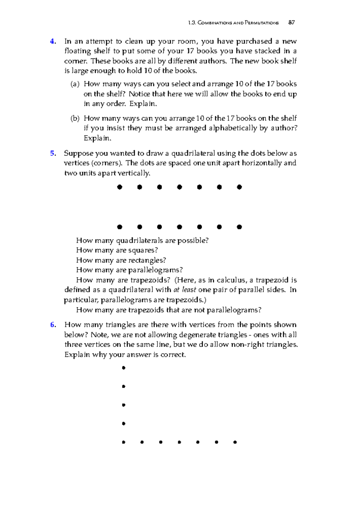 Discrete mathematics-35 - Combinations and Permutations 87 In an ...