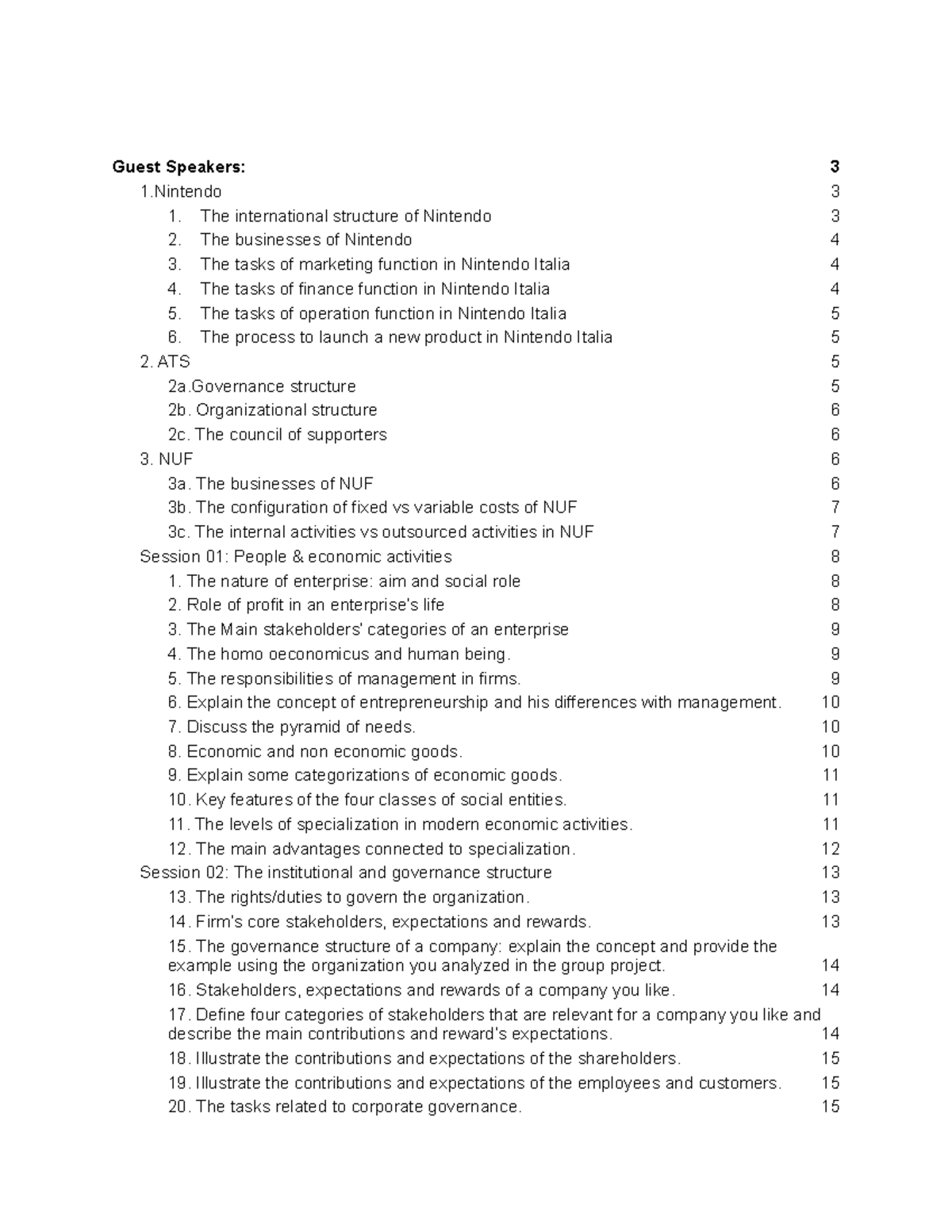 MNGT 101: Principles of Management Exam Preparation Notes - Studocu