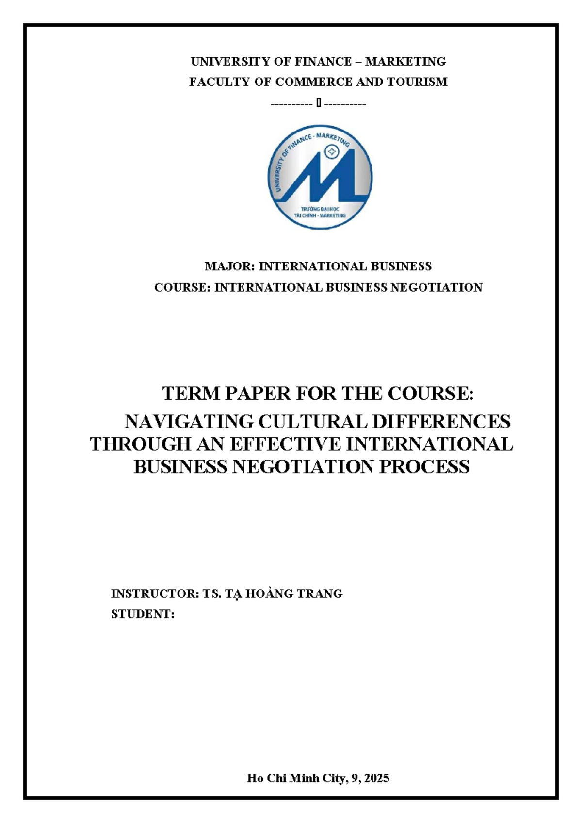 Navigating Cultural Differences in International Business Negotiation ...