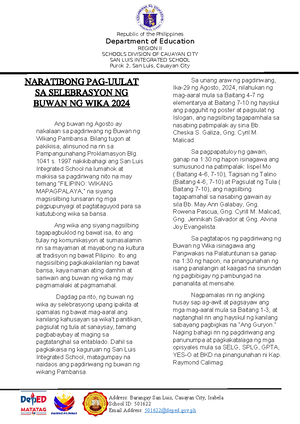 Iispel MO - n/a - Republic of the Philippines Department of Education ...