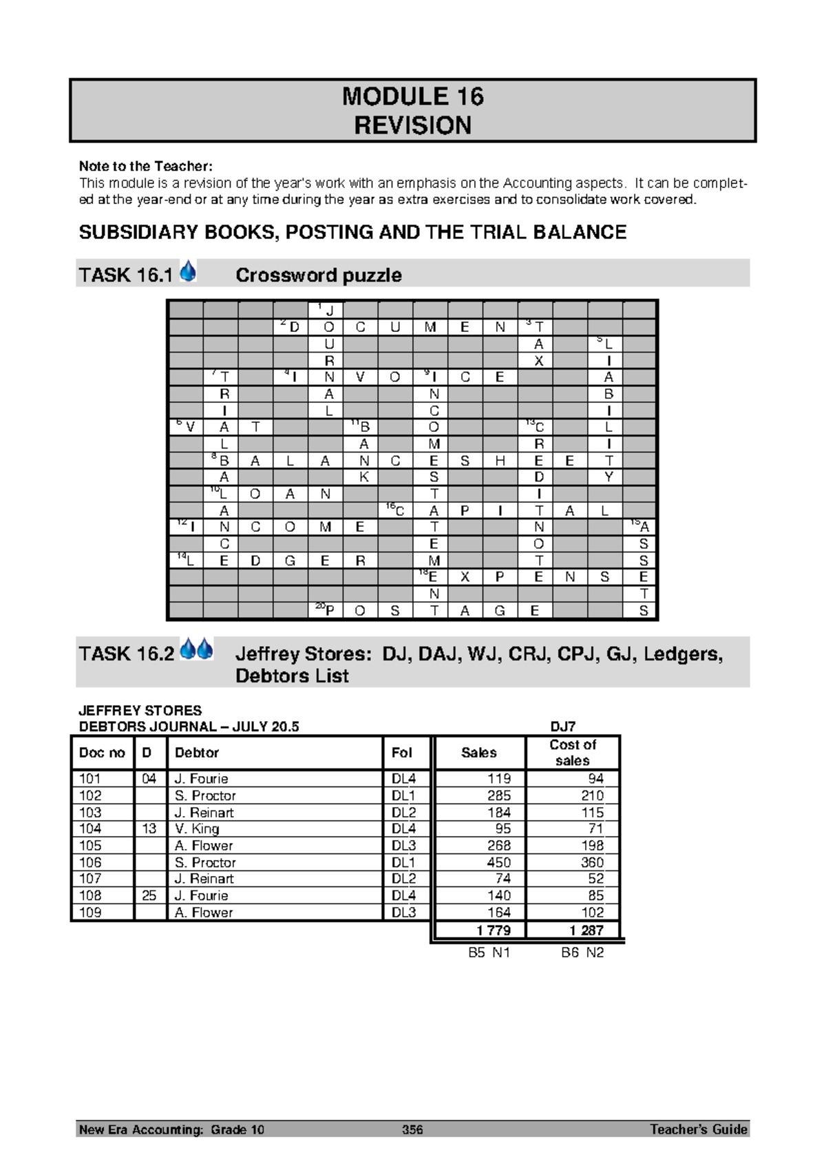 Teacher Module 16 Revision Notes: Final Exam Preparations - Studocu