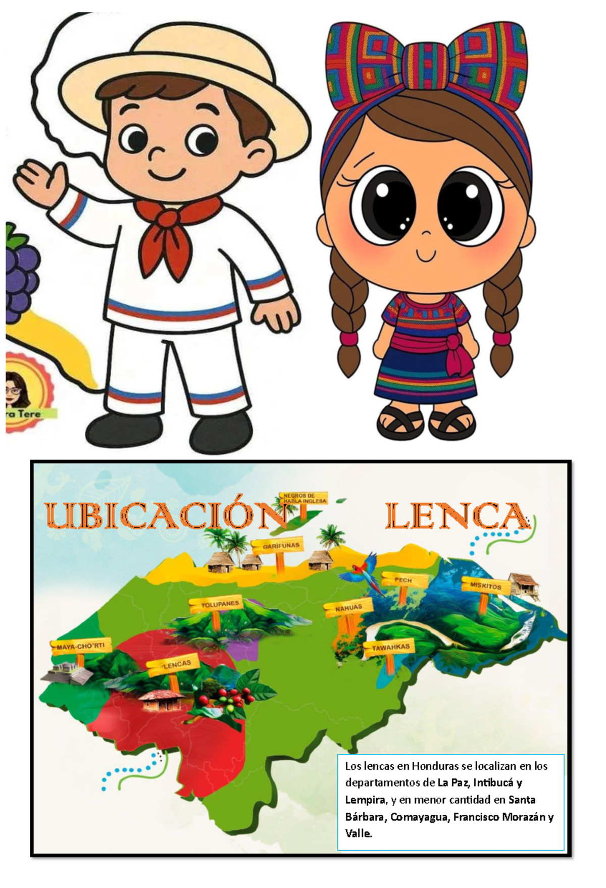 Etnia Lenca - didacticas - Los lencas en Honduras se localizan en los ...
